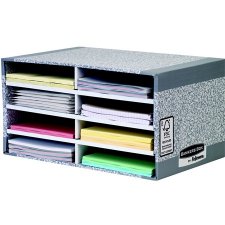 Irattrol asztali karton Fellowes szrke #1