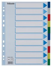 Regiszter m�anyag A4 10 r�szes Esselte #1