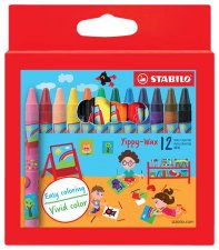 Zs�rkr�ta Stabilo Yippy-wax 12 k�l�nb�z� sz�n #1