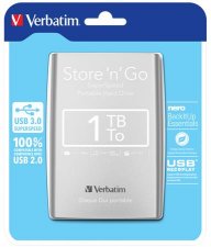 2,5 HDD (merevlemez) 1TB USB 3.0 Verbatim ez�st #1