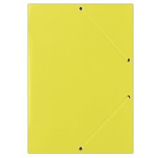 Gumis mappa karton A4 Donau 400gr Standard citroms�rga #1