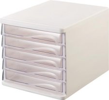 Iratt�rol� m�anyag 5 fi�kos Helit feh�r/�ttetsz� #1