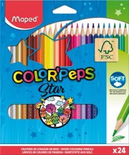 Sznes ceruza kszlet hromszglet Maped ColorPeps 24 klnbz szn #1
