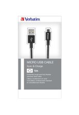 USB kbel USB - micro USB 1m Verbatim fekete #1