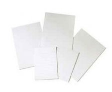 Jegyzettmb A4 50lap ngyzetrcsos fehr darab! #1