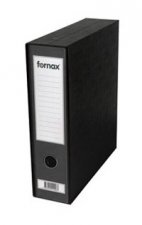 Tokos iratrendez EXTRA STRONG A4 karton 80mm Fornax fekete #1