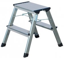 Fell�p� 2x2 l�pcs�fok 2 oldalon j�rhat� alum�nium Krause Monto Treppy 130013 #1