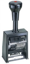 Sorszmblyegz automata manyag 6 karakter 4,5mm Reiner B6K Antiqua #1