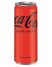 dtital sznsavas 0,33l dobozos Coca Cola Zero #1