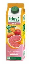Gymlcsl 100 1l Hohes C Mild Juice pink grapefruit-alma-narancs #1