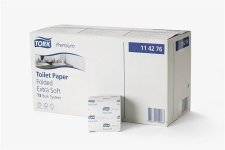 Toalettpapr 2 rteg hajtogatott T3 rendszer Tork Premium Extra Soft extra fehr (114276) #1