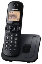 Telefon vezetk nlkli Panasonic KX-TGC210PDB DECT fekete #1
