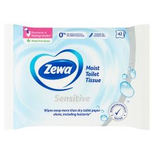 Toalettpapr nedves 42db Zewa pure #1