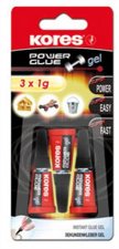 Pillanatragaszt� g�l 3x1g Kores Power Glue Gel #1