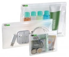 Rendszerez� tasak utaz�shoz vegyes m�ret cipz�ras Leitz Complete Zip #1