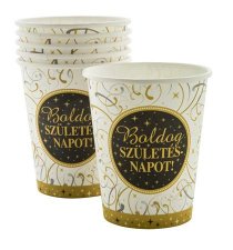 Pohr 2,5 dl Boldog Szletsnapot elegns #1