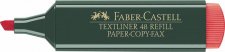 Szvegkiemel 1-5mm Faber-Castell Textliner 48 piros #1