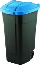 Grgs szemetes manyag 110l Curver kk/fekete #1