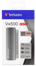 SSD (kls memria) 120 GB USB 3.1 Verbatim Vx500 szrke #1