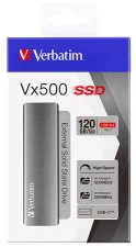 SSD (k�ls� mem�ria) 120 GB USB 3.1 Verbatim Vx500 sz�rke #1