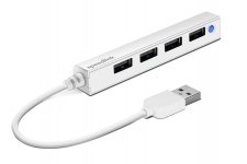 USB eloszt�-HUB 4 port USB 2.0 Speedlink Snappy Slim feh�r #1