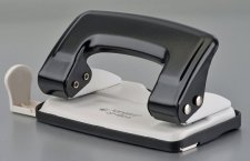 Lyukaszt� k�tlyuk� 12lap m�anyag Kangaro 480G fekete-feh�r #1