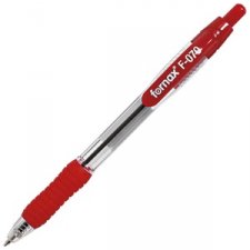 Goly�stoll 0,7mm nyom�gombos Fornax F-70 grip piros #1