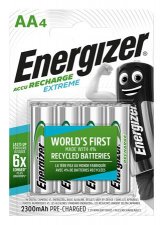 Tlthet elem AA ceruza 4x2300 mAh eltlttt Energizer Extreme #1
