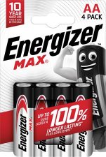 Elem AA ceruza 4db Energizer Max #1
