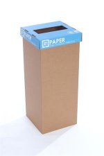 Szelekt�v hullad�kgy�jt� �jrahasznos�tott angol felirat 60l Recobin Office k�k #1