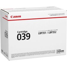 CRG-039 Lzertoner i-SENSYS LBP351x LBP352x nyomtatkhoz Canon fekete 11k #1