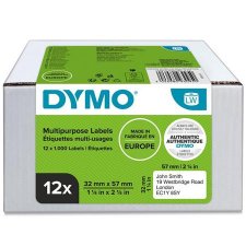 Etikett LW nyomtathoz 32x57mm 1000db etikett Dymo #1