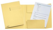 Plys dosszi prespn A4 Esselte srga #1