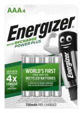 Tlthet elem AAA mikro 4x700 mAh Energizer Power Plus #1