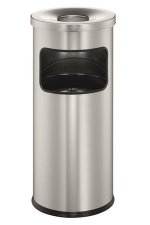 Tzll szemetes kerek hamutartval Durable Safe ezst #1