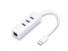 USB eloszt-HUB s ethernet talakt 3 port USB 3.0 TP-Link UE330 #1