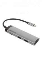 USB eloszt�-HUB 4 port 2db USB 3.0 USB-C HDMI Verbatim #1