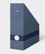 Iratpapucs karton 110mm lapraszerelt Herlitz Montana k�k #1