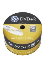DVD+R lemez 4,7 GB 16x 50db zsugor csomagols Hp #1