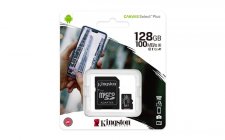 Memriakrtya microSDXC 128GB CL10/UHS-I/U1/V10/A1 adapter Kingston Canvas Select Plus #1