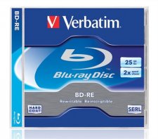 BD-RE BluRay lemez jrarhat 25GB 1-2x norml tok Verbatim #1