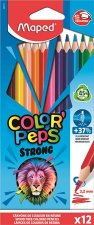 Sznes ceruza kszlet hromszglet Maped Color Peps Strong 12 klnbz szn #1
