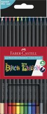 Sznes ceruza kszlet hromszglet Faber-Castell Black Edition 12 klnbz szn #1