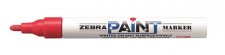 Lakkmarker 3mm Zebra Paint marker piros #1