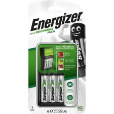 Elemt�lt� AA ceruza/AAA mikro 4x2000 mAh AA el�t�lt�tt kijelz�vel Energizer Maxi #1