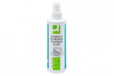 Tiszt�t�folyad�k k�perny�h�z pump�s 250ml Q-Connect #1