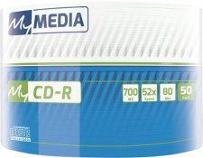 CD-R lemez 700MB 52x 50db zsugor csomagol�s Mymedia #1