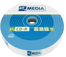 CD-R lemez 700MB 52x 10db zsugor csomagols Mymedia #1