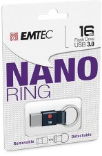 Pendrive 16GB USB 3.2 Emtec T100 Nano Ring #1