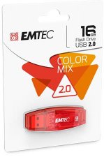 Pendrive 16GB USB 2.0 Emtec C410 Color piros #1